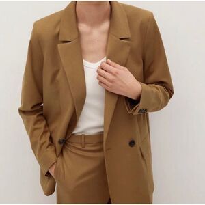 Mango Blazer Anita in Brown EUC